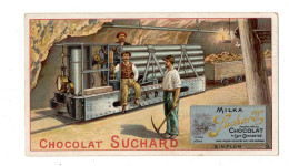Chromo Chocolat Suchard, S 126 / 9, Simplon , Mineurs, Suisse - Suchard