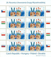 A 4357 Poland 20th Anniversary Of The Visegrad Group 2011 Joint Issue - Other & Unclassified