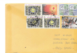 Postzegels > Europa > Italië > - Republiek > 1946-60>brief Met 6 Postzegels  (17705) - Sonstige & Ohne Zuordnung