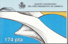 SPANIEN Markenheftchen 6, Postfrisch **, 500. Jahrestag Der Entdeckung Von Amerika (1992), 1988 - Blocchi & Foglietti