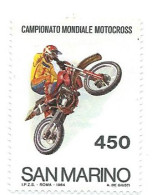 San Marino 1984; Campionato Mondiale Di Motocross. Nuovo - Motorbikes
