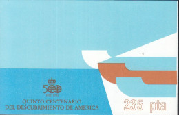 SPANIEN Markenheftchen 5, Postfrisch **, 500. Jahrestag Der Entdeckung Von Amerika (1992), 1987 - Blokken & Velletjes