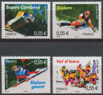 2009 - 4329 - 4330 - 4332 - 4333 - Championnat Du Monde FIS De Ski Alpin 2009 à Val D'Isère - Unused Stamps
