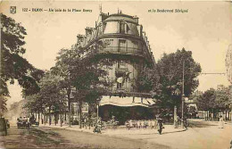 21 - Dijon - Un Coin De La Place Darcy Et Le Boulevard Sévigné - Animée - Automobiles - Oblitération Ronde De 1923 - CPA - Dijon