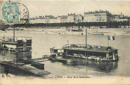 69 - Lyon - Quai De La Guillotière - Animée - Lavoir - CPA - Voir Scans Recto-Verso - Autres & Non Classés