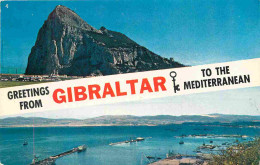 Gibraltar - Multivues - CPM 14 X 9 Cms - Voir Scans Recto-Verso - Gibilterra