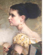 Art - Peinture - Gustave Jean Jacquet - La Femme à L'éventail - CPM - Carte Neuve - Voir Scans Recto-Verso - Peintures & Tableaux