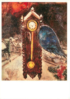 Art - Peinture - Marc Chagall - The Clock And The Blue Wing - CPM - Carte Neuve - Voir Scans Recto-Verso - Paintings
