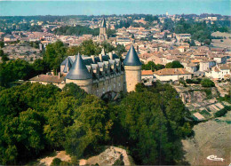 87 - Rochechouart - Le Château Et Vue Générale Aérienne - CPM - Carte Neuve - Voir Scans Recto-Verso - Rochechouart