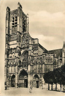 89 - Auxerre - La Cathédrale Saint Etienne - CPSM Grand Format - Voir Timbre Marianne De Gandon - Flamme Postale De Auxe - Auxerre