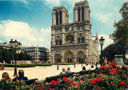 75 - Paris - Cathédrale Notre Dame - Façade - Carte Neuve - CPM - Voir Scans Recto-Verso - Notre-Dame De Paris