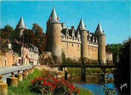 56 - Josselin - Le Château - Vu Du Canal - Automobiles - Carte Neuve - CPM - Voir Scans Recto-Verso - Josselin