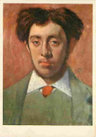 Art - Peinture - Edgar Degas - Portrait D'Albert Mélida - Carte De La Loterie Nationale - CPM - Voir Scans Recto-Verso - Peintures & Tableaux