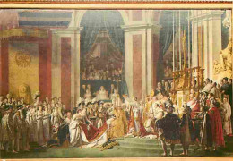 Art - Peinture - Jacques Louis David - Le Sacre - CPM - Voir Scans Recto-Verso - Paintings