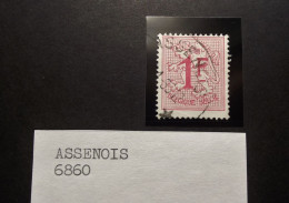 Belgie Belgique - 1957 -  OPB/COB  N° 1027  - 1 Fr  - Obl.  -  ASSENOIS - Usados