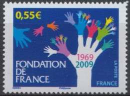 2009 - 4335 - 40e Anniversaire De La Fondation De France - Ungebraucht