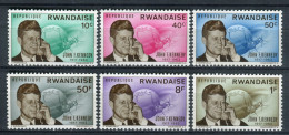 Ruanda 1965. Yvert 122-27 ** MNH. - Unused Stamps