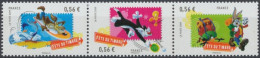 2009 - 4338 - 4339 - 4340 - Fête Du Timbre - Personnages De Dessins Animés Des Looney Tunes Des Studios Warner Bros - Unused Stamps
