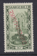 Saargebiet Dienst MiNr. D26b ** - Unused Stamps