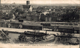 K1905 -  AGEN - D47 - Quai Du Canal Et Vue Générale - Agen