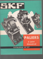 Catalogue Mécanique: SKF  Paliers à ,joint Dialétral  (CAT7222) - Reclame