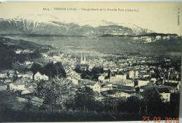 CPA Vers 1910-1920  VOIRON - Vue Générale Avec La Grande Sure - Grenoble - Voiron