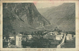 CAMPODOLCINO ( SONDRIO ) SULLO SPLUGA - EDIZIONE CALIGARI - SPEDITA 1933 (20804) - Sondrio