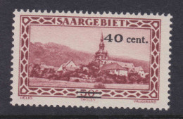Saargebiet MiNr. 178 ** - Unused Stamps