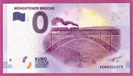 0-Euro XEMA 2017-2 MÜNGSTENER BRÜCKE S-11 XOX - Private Proofs / Unofficial
