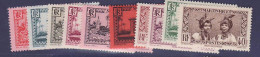 Martinique N°133-142  ** SUP - Unused Stamps
