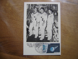 EISELE CUNNINGHAM Carte Maximum Cosmonaute ESPACE Salon De L'aéronautique Bourget - Colecciones