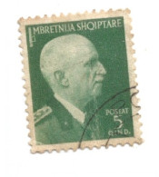 (COLONIE E POSSEDIMENTI) 1939-1940, SERIE ORDINARIA, 5q - Francobollo Usato (CAT. SASSONE N.19) - Albanien