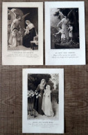 3 Images Pieuses (Réception 1930) - Devotion Images
