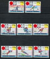 Rwanda 1972. Yvert 443-50 ** MNH. - Unused Stamps