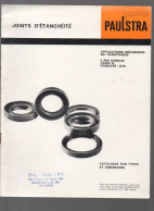 Catalogue Mécanique:PAULSTRA Jonts D'étanchéité    (CAT7225) - Reclame