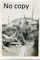 PHOTO FRANCAISE 2e RAL - POILUS A PROSNES PRES DE PRUNAY - REIMS MARNE - GUERRE 1914 1918 - Guerra, Militari