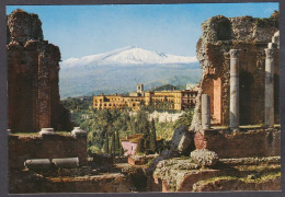 126781/ TAORMINA, Panorama Dell'Etna - Andere & Zonder Classificatie