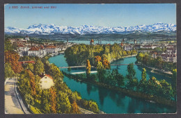 110609/ ZÜRICH, Limmat Und Sihl - Zürich