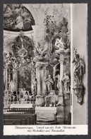 081749/ OBERAMMERGAU, Pfarrkirche, Detail Mit Hochaltar Und Kreuzaltar - Oberammergau