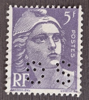 France 1951  N°883 Ob Perforé SG TB - Usados