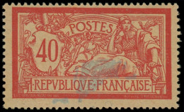* FRANCE - Poste - 119b, Centre Très Déplacé: 40c. Rouge Et Bleu - Neufs