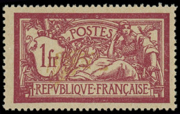 ** FRANCE - Poste - 121b, Centre Très Déplacé: 1f. Merson - Unused Stamps