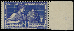 ** FRANCE - Poste - 212, Essai Dentelé Bicolore De 1936 En Bleu Et Violet: Arts Décoratifs (Spink) - Ongebruikt