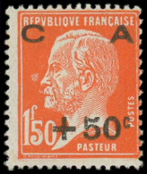 ** FRANCE - Poste - 248, Anneau De Lune: 1.50f. + 50c. Rouge-orange - Unused Stamps