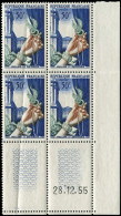 ** FRANCE - Poste - 973, Bloc De 4 Dont 2 Exemplaires Pli Accordéon: Joaillerie, Orfèvrerie (Spink) - Unused Stamps
