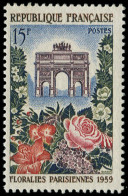 ** FRANCE - Poste - 1189b, Arc De Triomphe Bleu-violet: Floralies Parisiennes - Unused Stamps