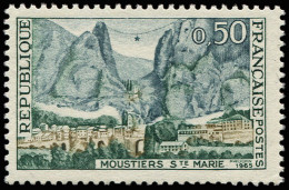 ** FRANCE - Poste - 1436a, Bas De La Montagne Non Imprimée: Moustier Ste. Marie (Spink) - Ungebraucht
