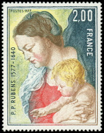 ** FRANCE - Poste - 1958b, Chiffres Et France En Blanc: Rubens - Unused Stamps