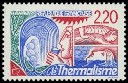 ** FRANCE - Poste - 2556a, Thermalisme Rouge - Nuevos
