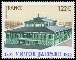 ** FRANCE - Poste - 3824a, Sans Bande Phospho: Victor Baltard - Unused Stamps
